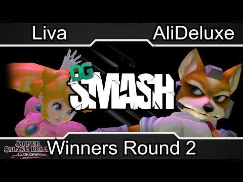 DGSmash2 - GGs | Liva (Peach,Fox) Vs. AliDeluxe (Fox) - Winners Round 2 - Super Smash Bros. Melee