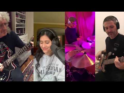 Hammer To Fall - Jam with Brian May & Shuba