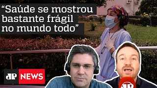 Saúde se mostrou bastante frágil no mundo todo diante da covid, diz presidente da Novartis