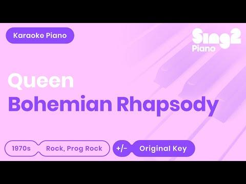 Queen - Bohemian Rhapsody (Piano Karaoke)