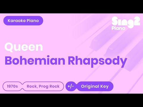 Bohemian Rhapsody (Piano Karaoke Instrumental) QUEEN