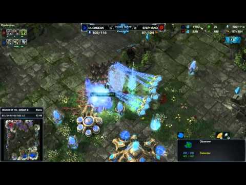 Stephano vs duckdeok   Game 1   WCS Starcraft 2