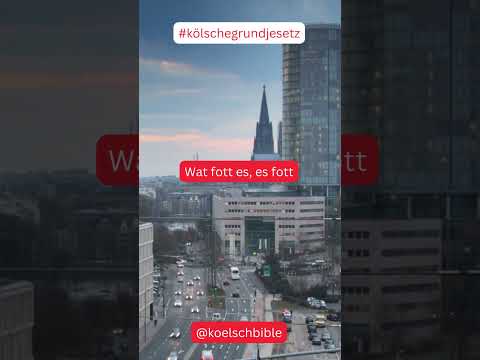 Das Kölsche Grundgesetz - Artikel 4