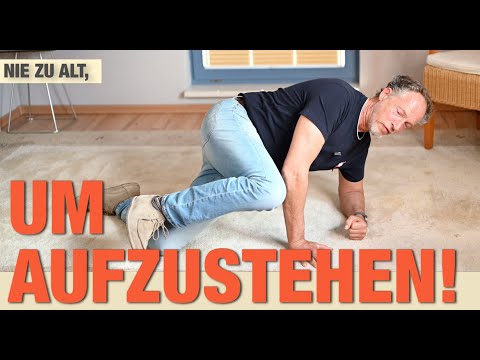 "I fell – and I'm getting back up!" The best getting up technique for every age ❤️‍🩹