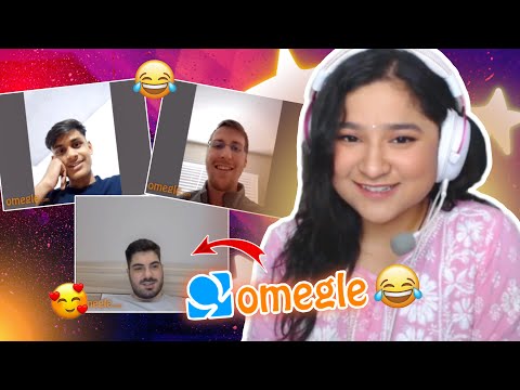 INDIAN Girl goes Funny on OMEGLE 😍