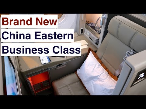 NEW China Eastern Business Class review – Shanghai Airlines Boeing 787-9 – Shanghai to Melbourne Video