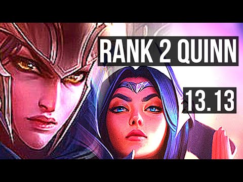 QUINN vs IRELIA (TOP) | Rank 2 Quinn, 2.8M mastery, 1300+ games, 4/1/3 | EUW Challenger | 13.13