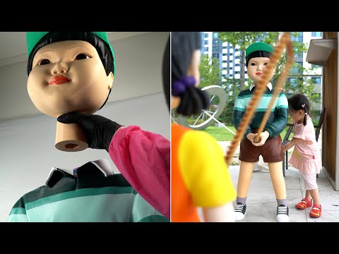 I 3D printed Squidgame Giant Cheol-su 오징어게임 만들기