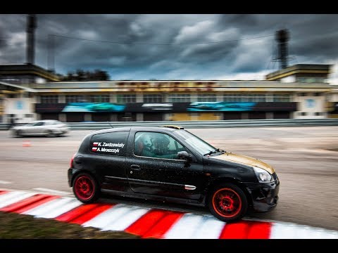 ONBOARD - Karol Zardziewiały, Tor Kielce, Renault Clio - ok. 170-180 km