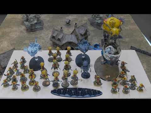Warhammer Age of Sigmar :: Kharadron Overlords vs. Disciples of Tzeentch