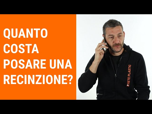 Quanto costa posare una recinzione?