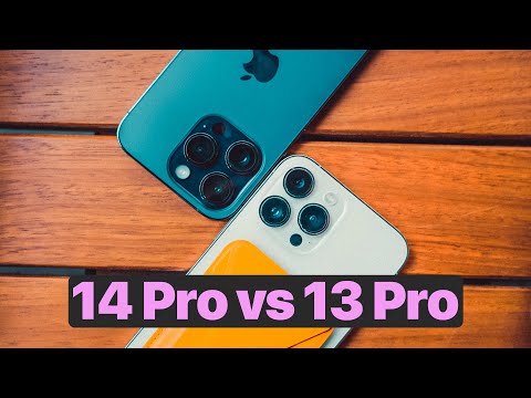 iPhone 14 Pro против iPhone 13 Pro - сравнение камер!