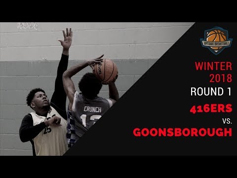 UPTOWN BASKETBALL Playoffs - (3) 416ers vs. (6) Goonsborough - Mar. 18th