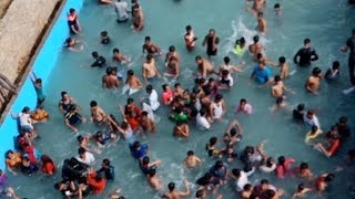 preview picture of video 'Amar Nath Water Park Wave Pool'