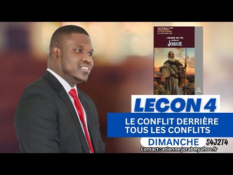 Leçon n° 4- Le chef de l’armée de l’Éternel / DIMANCHE (Ecole du Sabbat 2025- TRIMESTRE 4)