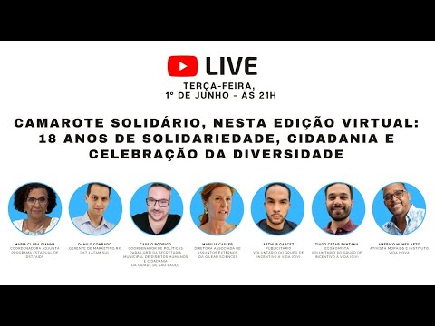 Camarote solidário, nesta edição virtual: 18 anos de solidariedade, cidadania e celebração da diversidade