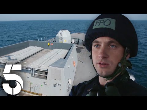 Iranian Warship Closes In On HMS Duncan | Warship: Life At Sea | Channel 5