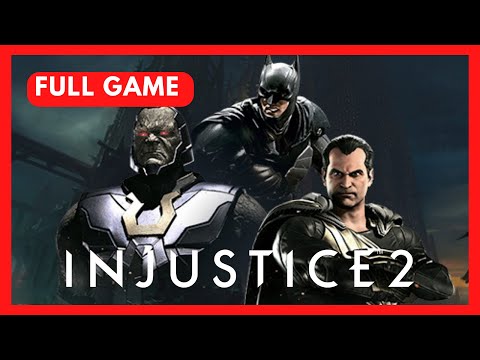 Injustice 2 (PS5) 4K 60FPS HDR Gameplay Full movie - Full Game