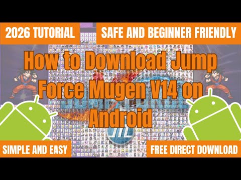 How to Download & Play Jump Force Mugen V14 on Android (Full Tutorial)