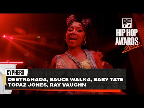 Baby Tate & Topaz Jones Go Toe To Toe For The Crown In This Cypher | Hip Hop Awards '22