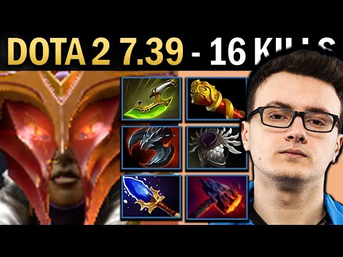 Legion Commander Gameplay with 16 Kills and MKB - Dota 7.39