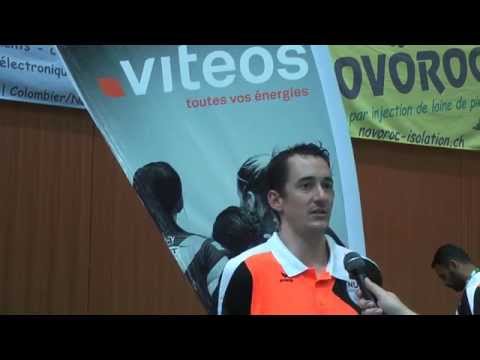 2016 CEV Volleyball Cup, 1/16-Final, Interview Silvan Zindel (Viteos NUC)