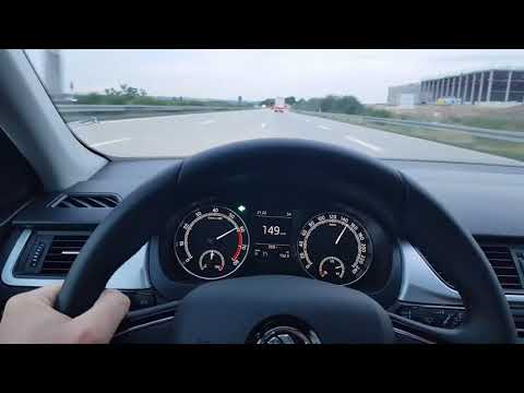 Skoda Rapid Spaceback 1,4 TSI 125 PS FWD 7. Gear DSG acceleration