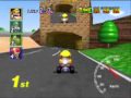 Mario Kart 64 Mushroom Cup Luigi Raceway 100 Cc