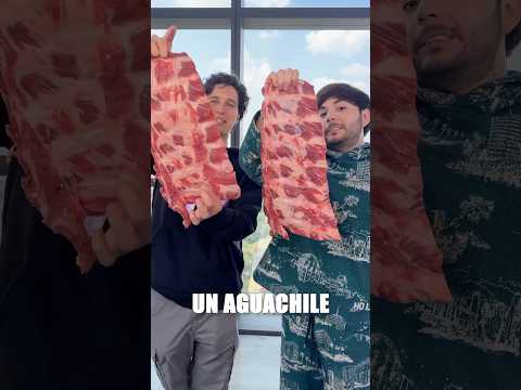 Aguachile de Costillas Asadas con Tito Double P @TitoDoubleP 🥩🌶 #quechille