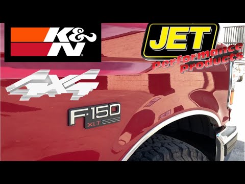 Ford F-150 gets Jet Performance chip / K&N Upgrades!!