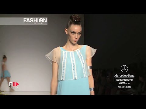 MISS UNKON Spring Summer 2012 2013 MBFW Australia - Fashion Channel