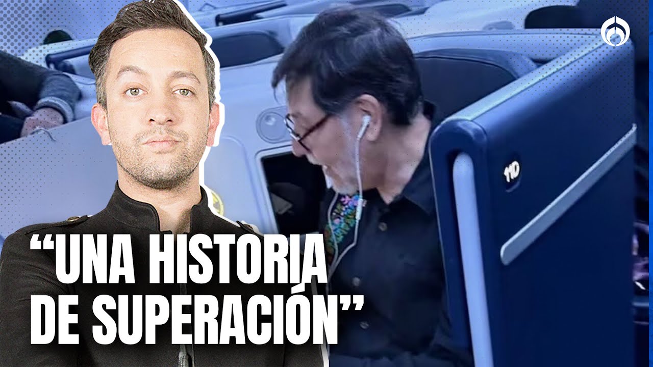 Gerardo Noroña, de no poder pagar baño público a viajar en primera a Francia