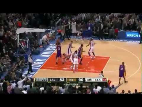 New York Knicks vs. Los Angeles Lakers in HD (Jeremy Lin, 38 Pts vs. Kobe Bryant, 34 Pts), Feb.10