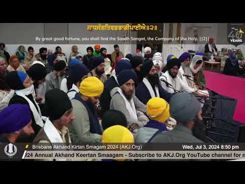 AMAZING SHABADS! - Bhai Parminder Singh - brisbane july Smagam 2024