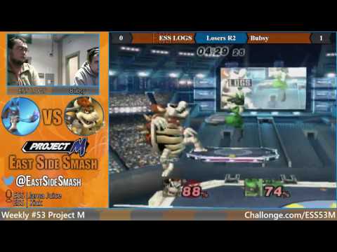 ESS Weekly #53: ESS | Logs (Lucario) Vs Bubsy (Bowser) - Losers Round 2 - Project M