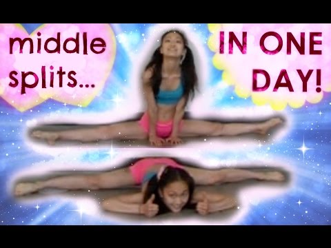 How to Get MIDDLE SPLITS in ONE DAY