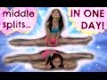 How To Get MIDDLE SPLITS In ONE DAY