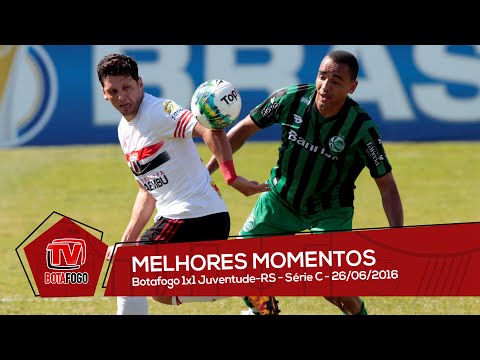 MELHORES MOMENTOS: Botafogo 1x1 Juventude-RS - Série C - 26.06.2016