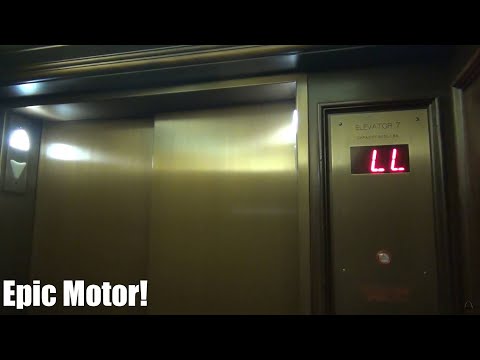 Epic Motor! Modernized Dover Hydraulic Elevator @ American Club East Wing - Kohler, WI