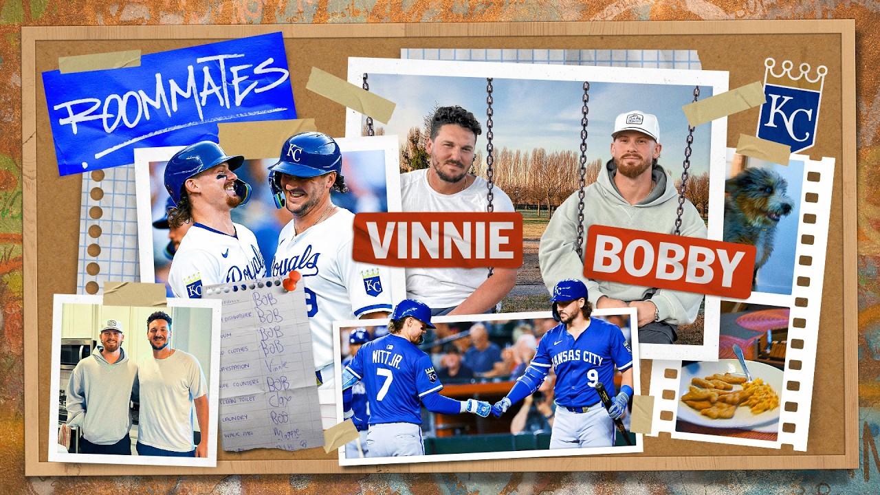 Roommates! Life with Royals buds Vinnie Pasquantino & Bobby Witt Jr. (World Baseball Classic stars)