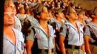 Himno de la legión española. Soy valiente y leal legionario