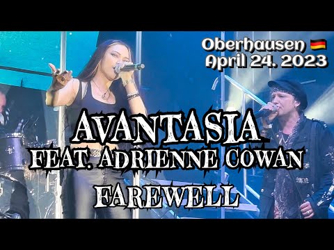 Avantasia feat. Adrienne Cowan - Farewell @Oberhausen, Germany 🇩🇪 April 24, 2023 LIVE HDR 4K