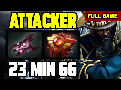 23savage Carry Alchemist CARRIED by !Attacker BEST Kunkka with NO DEATH