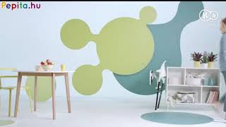 Kinderkraft Pini 2in1 Etetőszék #rózsaszín
