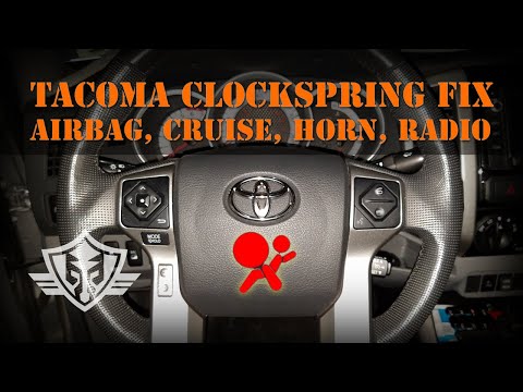 Toyota Tacoma Gen 2 [2005-2015] Clockspring [Clock Spring] Spiral Cable Replacement Airbag Light Fix