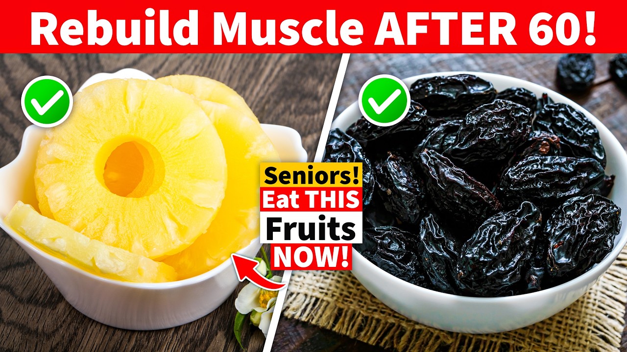 7 Best Fruits to Rebuild Muscle & Reverse Muscle Loss After 60