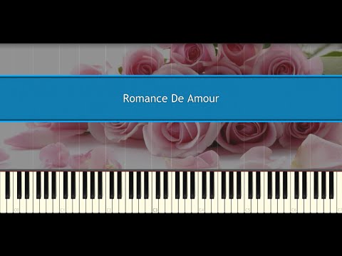 ♪ Easy Piano Tutorial: Romance De Amour (Piano Tutorial)