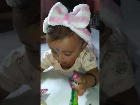 chocolate with soujanya#cutebaby#youtubeshorts#shorts