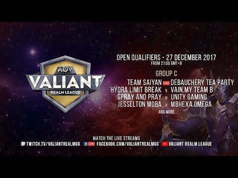 AOV Valiant Realm League - Open Qualifiers Group C