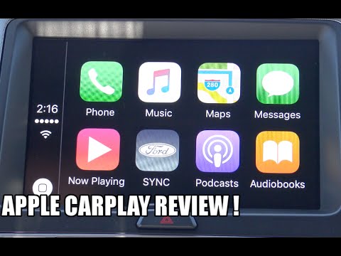 Sync3 Apple CarPlay Review : How to use it in your Ford